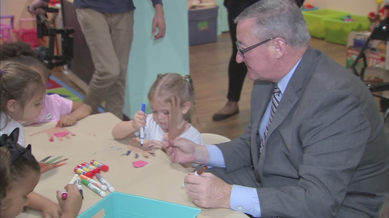 Mayor Kenney visits Pre-K
