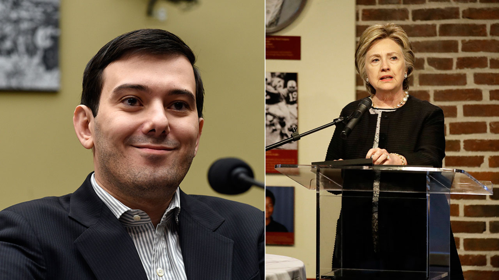 Pharma Bro Shkreli S Bail Revoked After He Offers 5 000 For Hillary Clinton Hair Abc7 Los Angeles