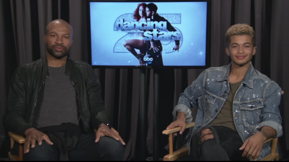 Derek Fisher and Jordan Fisher talk about competing on 'Dancing with the Stars'