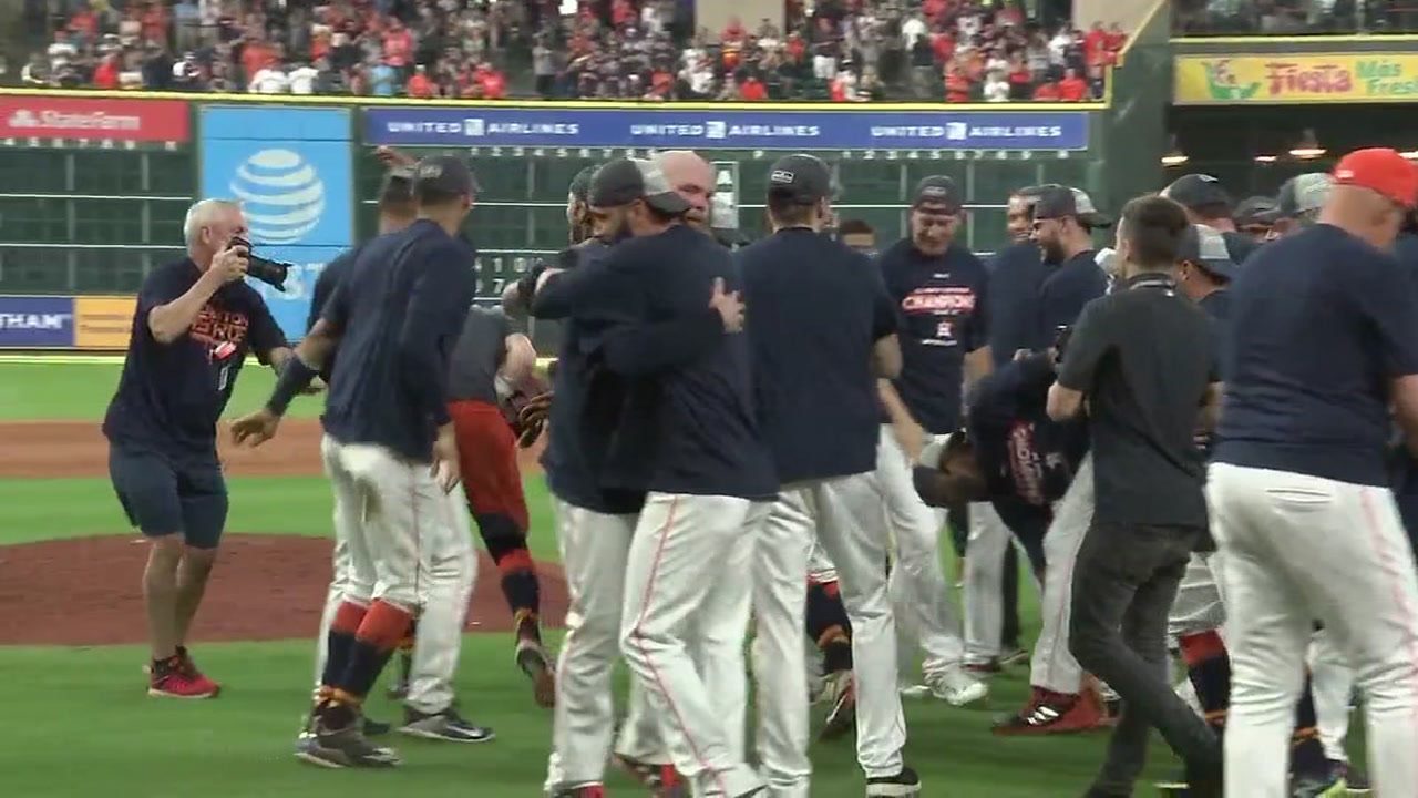 Houston Astros officially AL West Champions