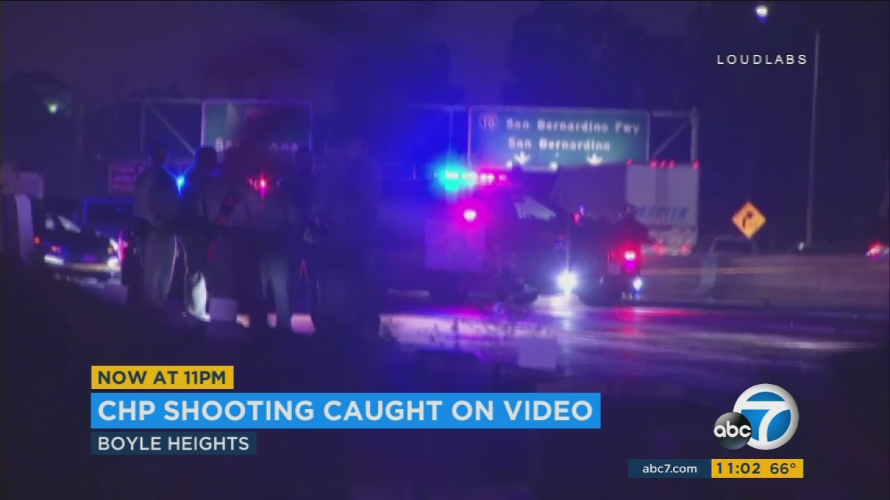 CHP officers shoot, kill armed man on 5 Fwy in Boyle Heights