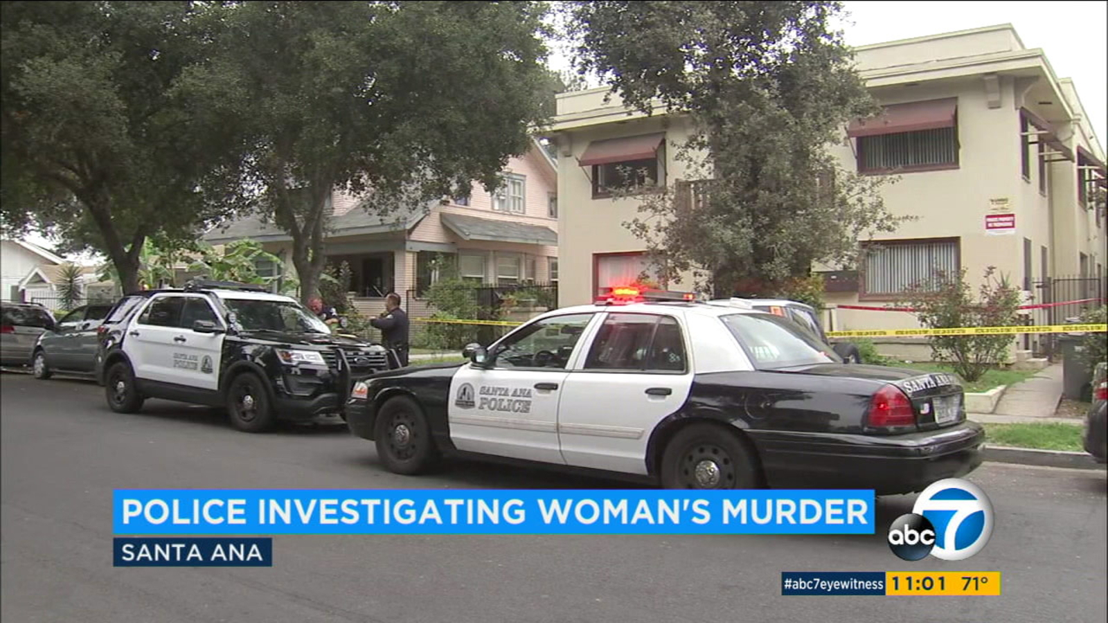 Woman found dead in Santa Ana apartment - ABC7 Los Angeles