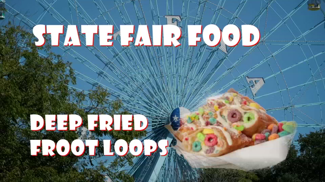 Deep fried froot loops and the tamale donut are just two of the new foods at the State Fair this year