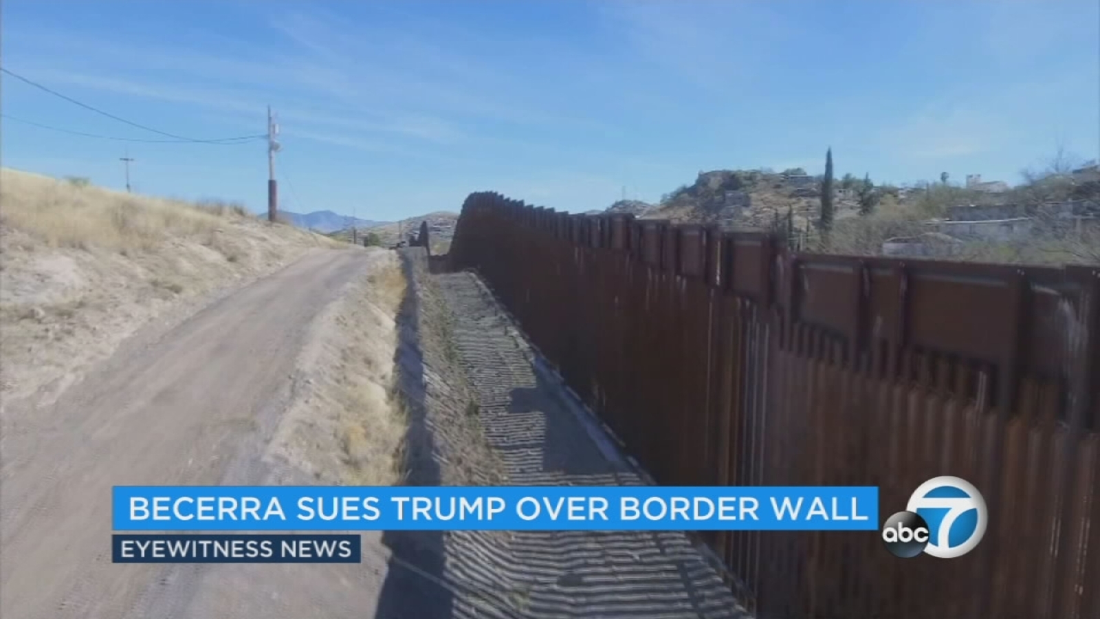 Border wall lawsuit against Trump administration planned by California