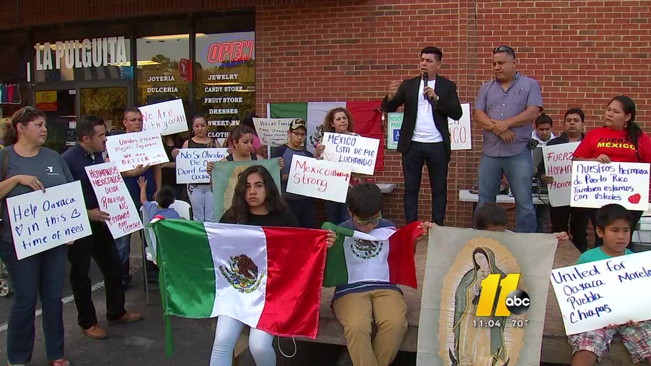 Vigil remembers Mexico earthquake victims