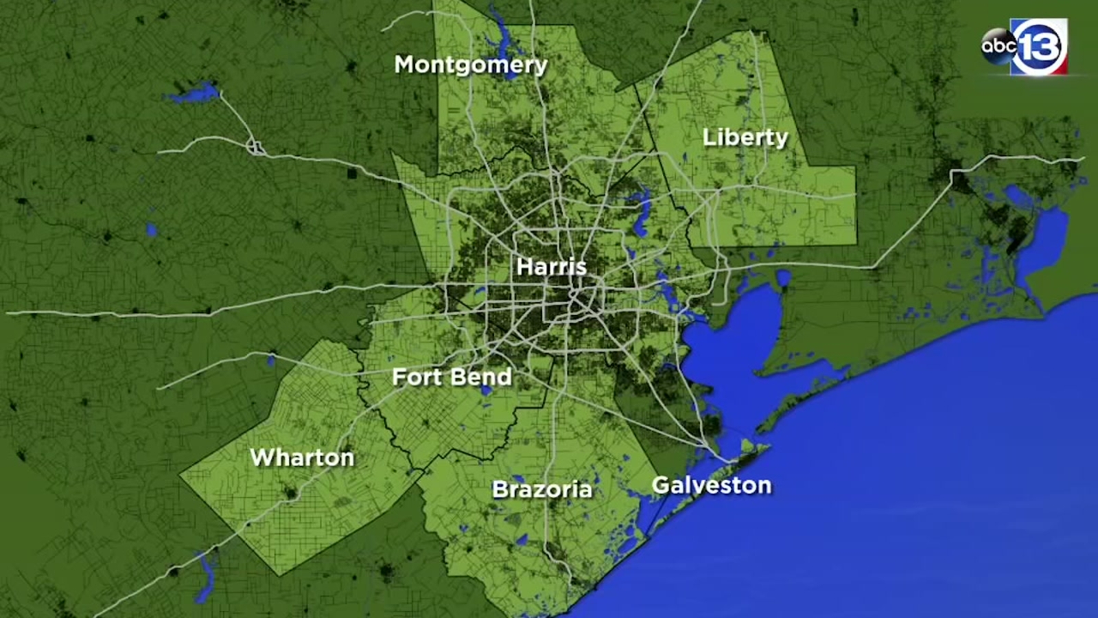 Montgomery County Texas Flood Map Harvey Destroyed More Than 15,500 Homes In Texas - Abc13 Houston