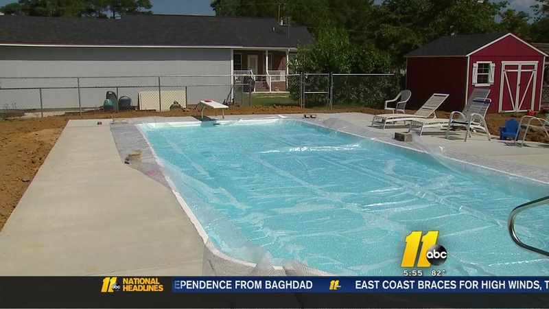 Unlicensed Pool Contractor Leaves Homeowners With Headaches Unlicensed Pool Contractor Leaves
