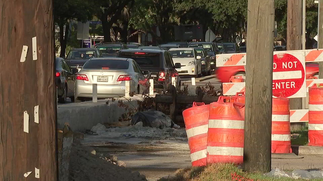 Major construction project underway