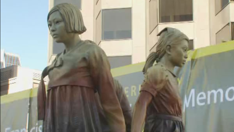 Video Statue Honoring Wwii Comfort Women Unveiled In San