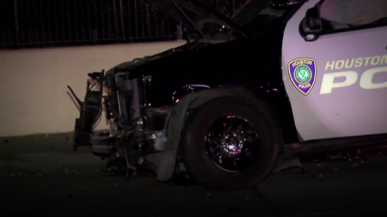 Recent crashes involving Houston-area law enforcement