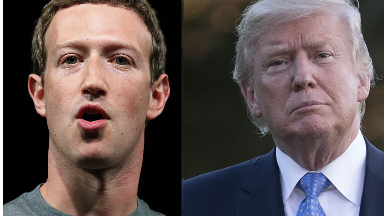 Trump gets in feud with Facebook founder Mark Zuckerberg