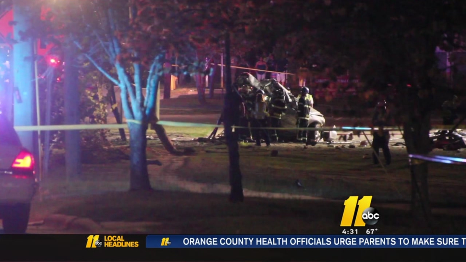 Driver killed after slamming into utility pole in Fayetteville - ABC11 ...