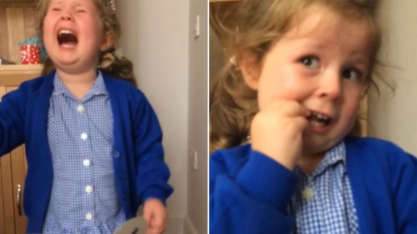 Little girl's baby brother news meltdown has hilarious ending ABC7