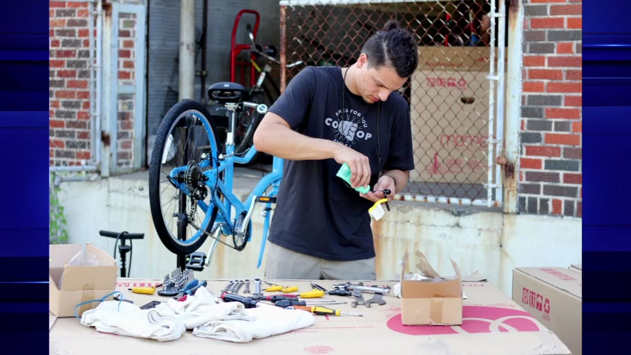 Bike rive for flood victims