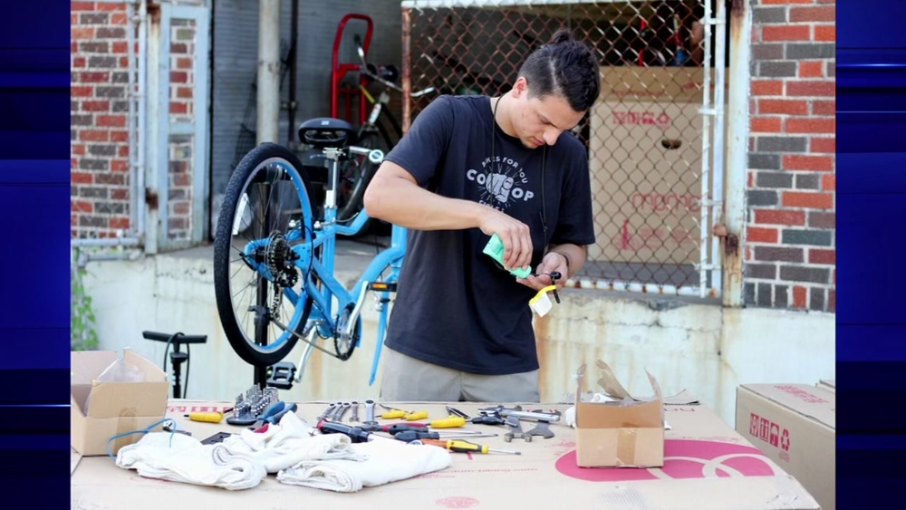 Bike rive for flood victims