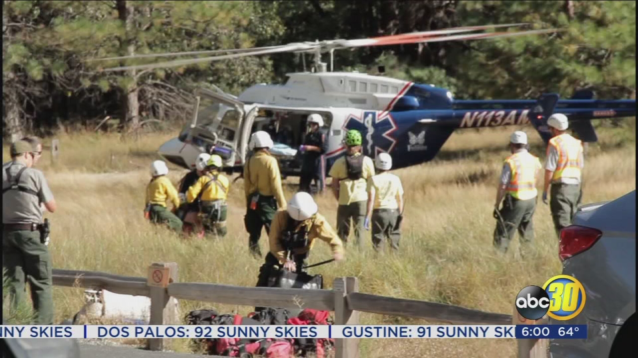 Search continues for survivors on El Capitan after chunks of granite fell onto climbers