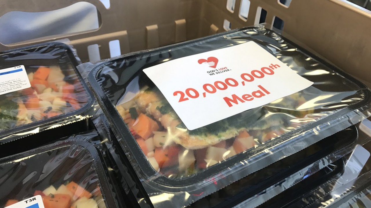 God's Love We Deliver serves 20 millionth meal