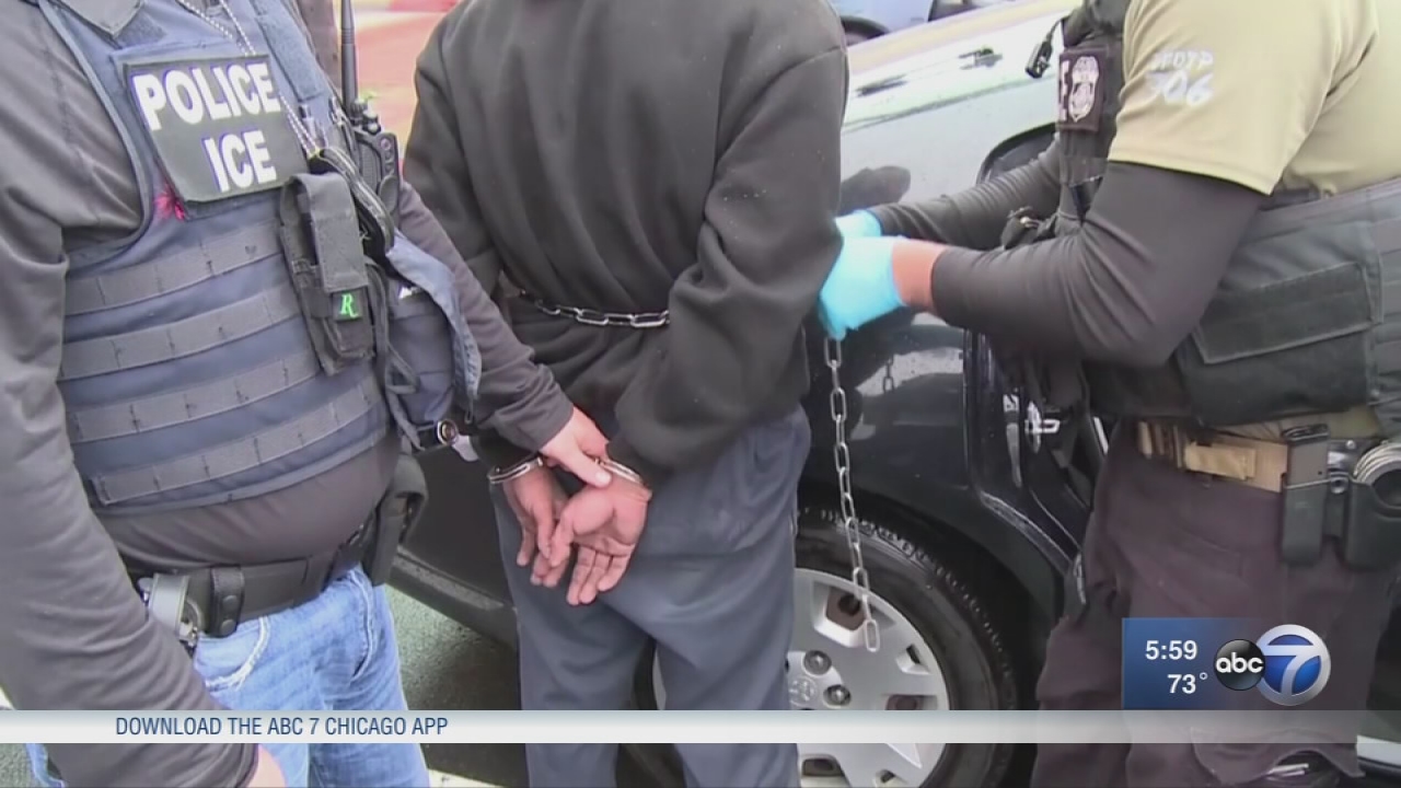Nationwide ICE busts target "sanctuaries" including Chicago