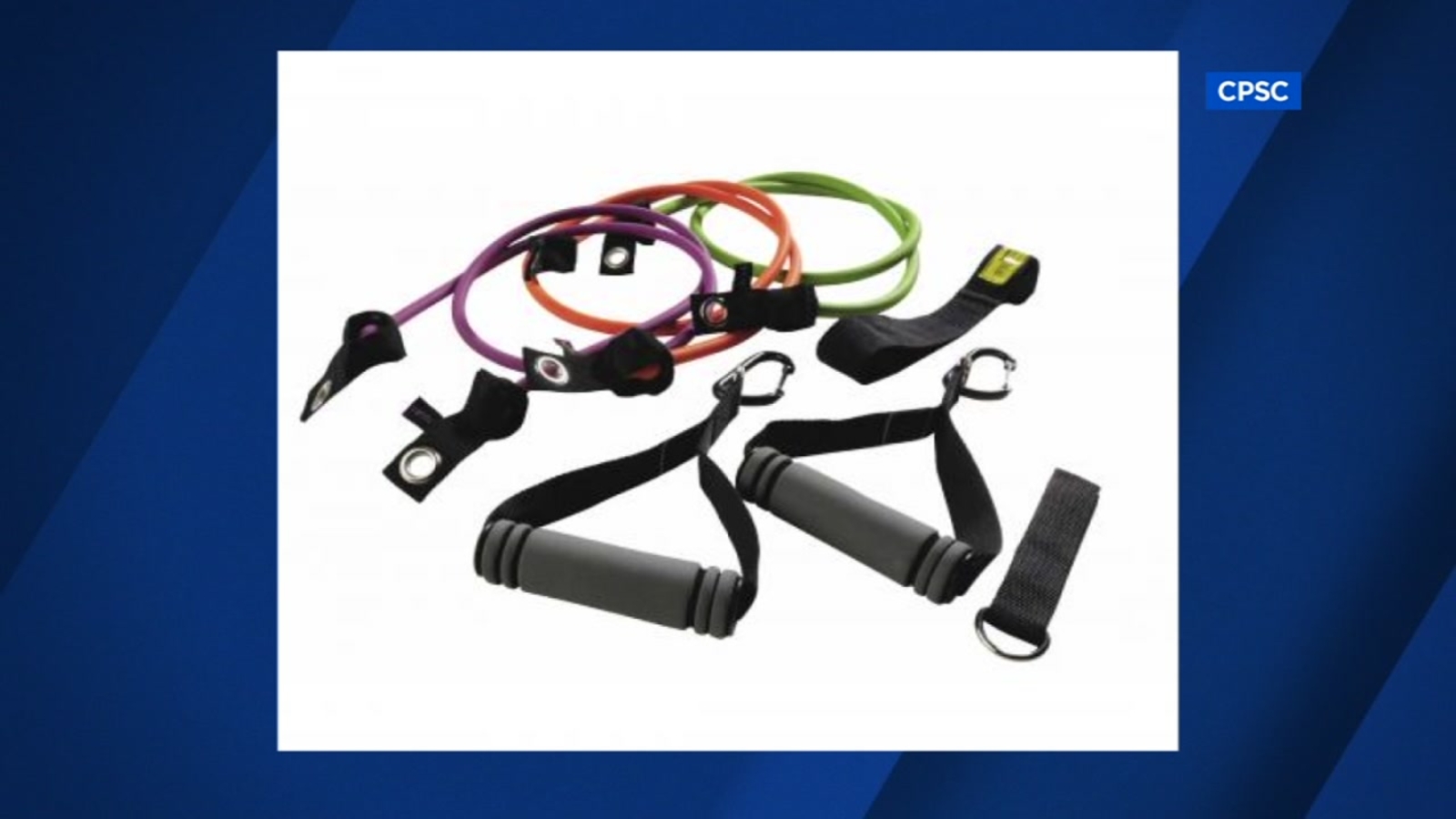 Recall issued for Fitness Gear resistance tubes ABC7 San Francisco