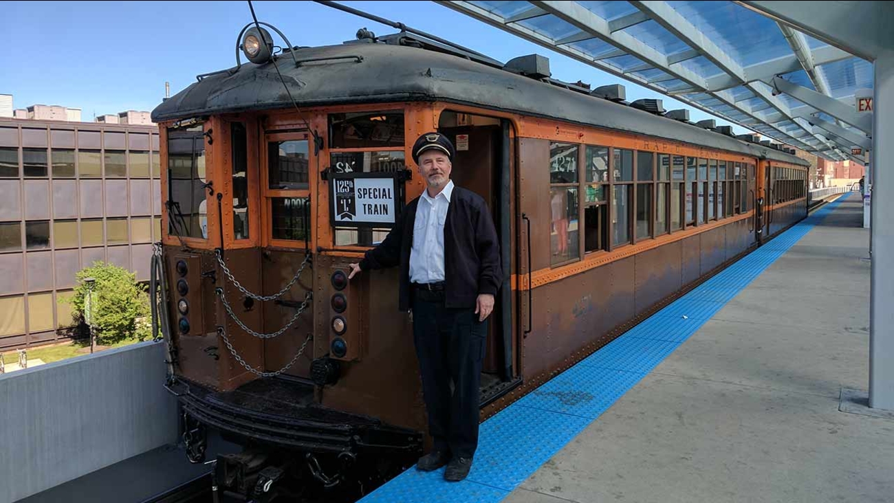 CTA marking 70th anniversary with vintage train cars, bus