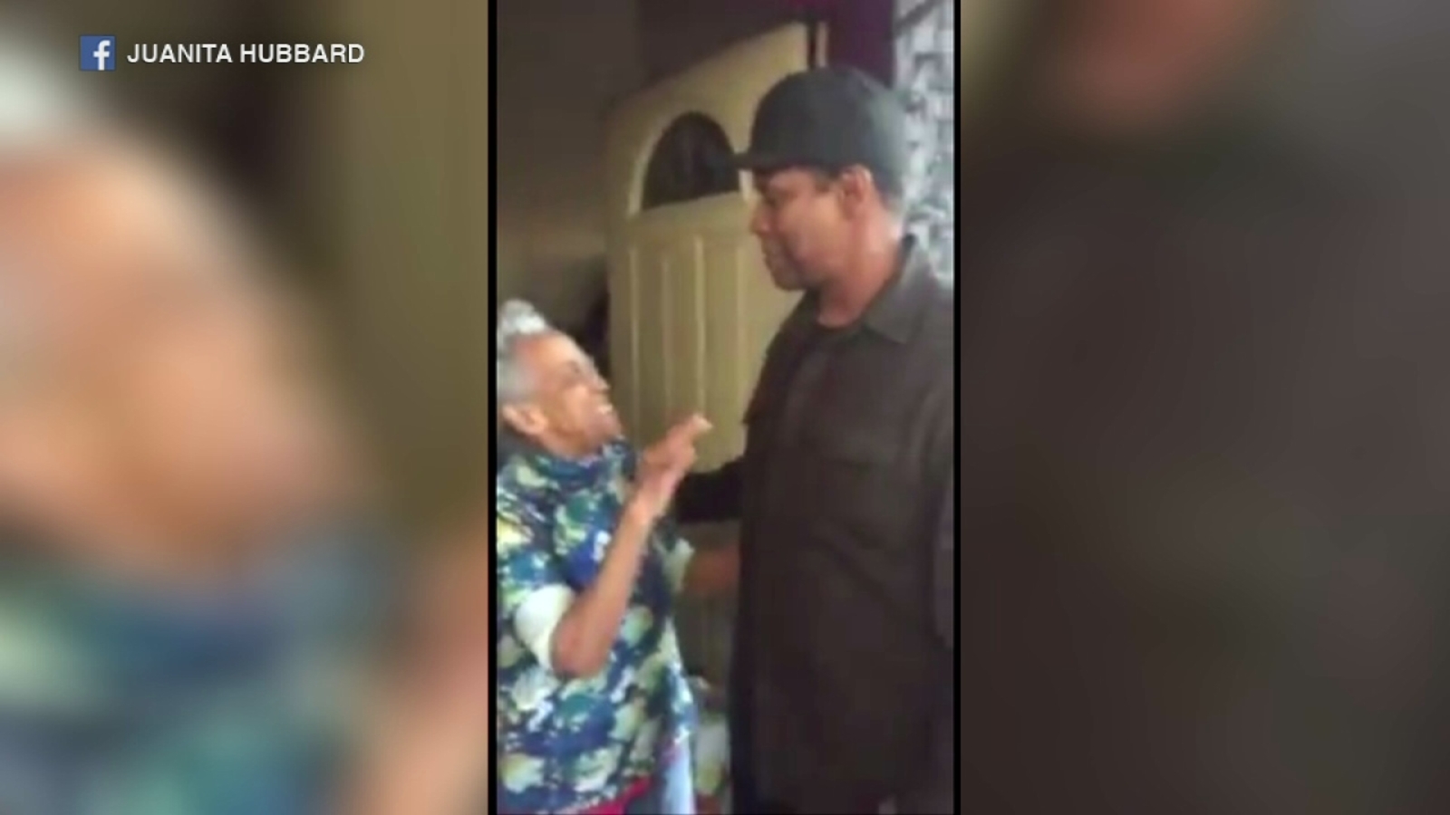 VIDEO: Denzel Washington surprises grandmother on South Side - ABC7 Chicago