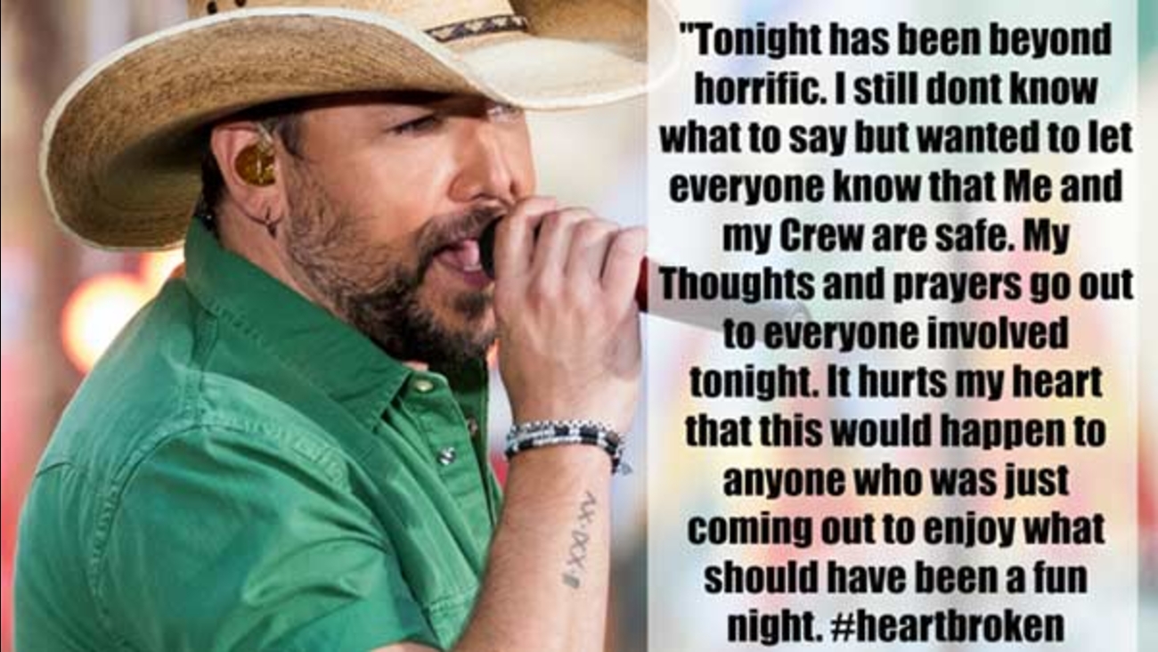 Las Vegas Shooting Jason Aldean Describes Horrific Mandalay Bay Shooting Abc7 Chicago When the lights go out. las vegas shooting jason aldean