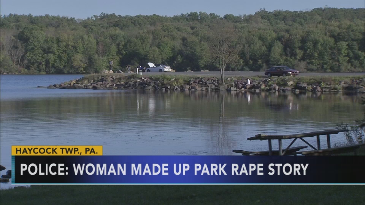 Police: Woman made up story of rape at Bucks Co. park