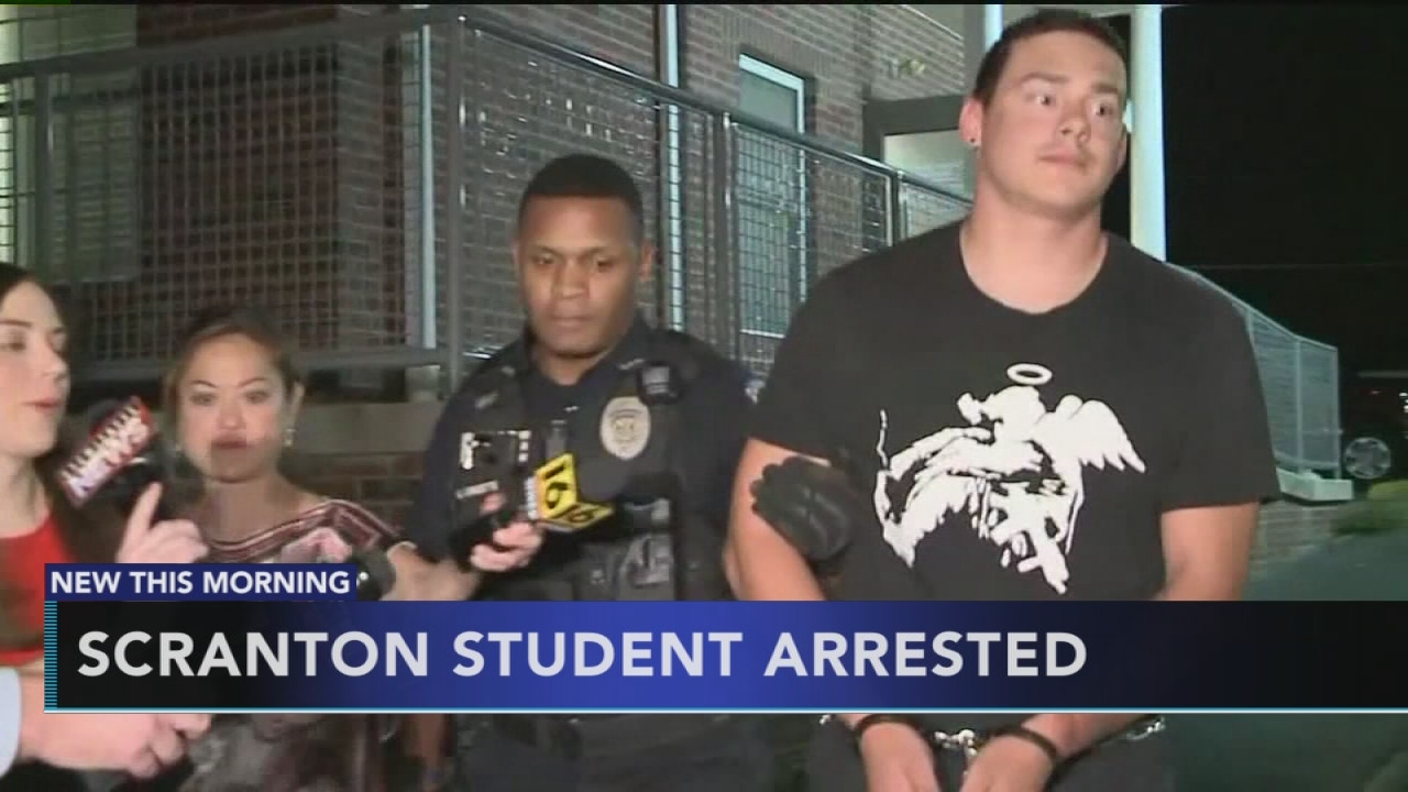 College student arrested after bringing weapons on campus