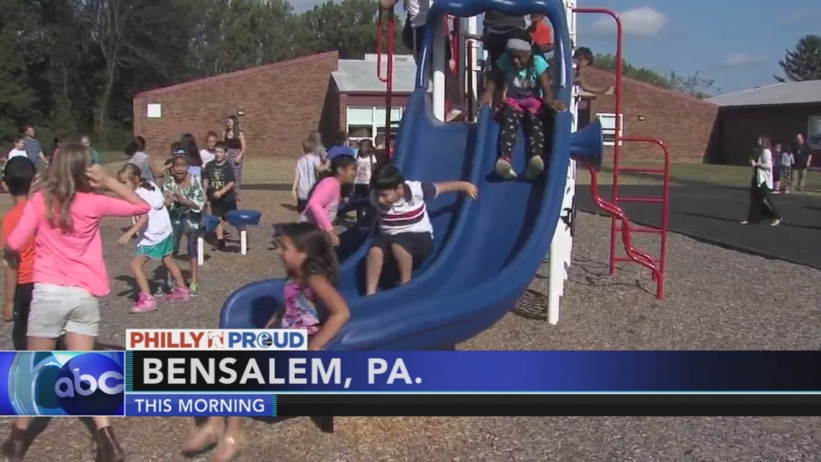 Bucks County school debuts new playground and reading garden 6abc