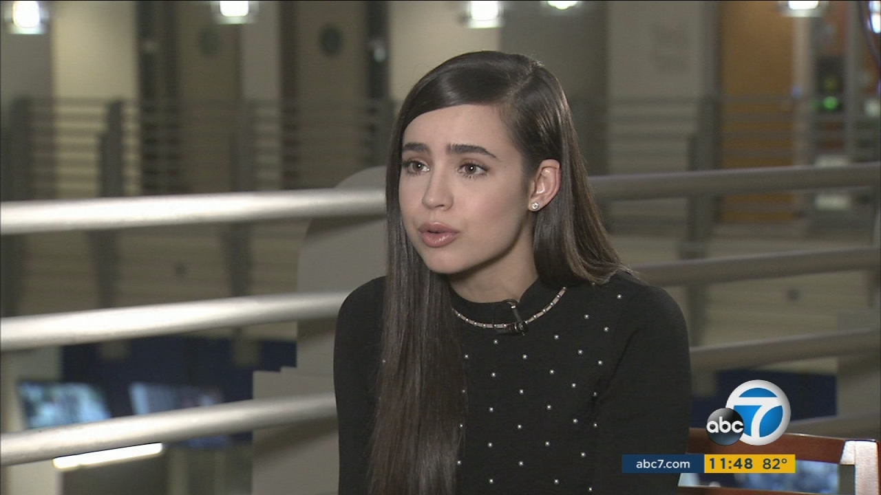 Sofia Carson juggles entertainment, charity | abc7.com