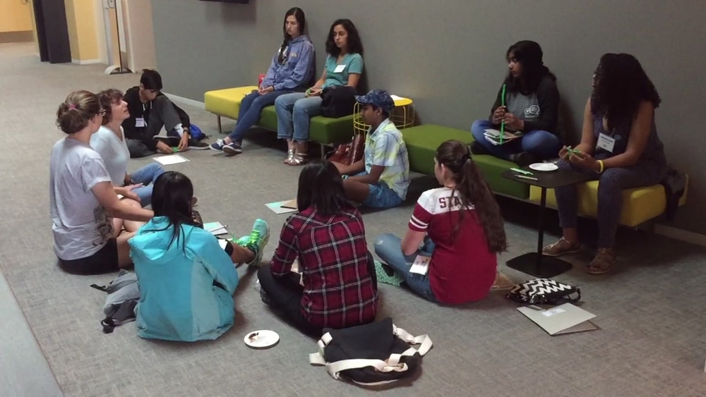 The Mountain View Teen Wellness Conference hopes to end mental health stigma through conferences and a texting app that links teen to counselors who can offer them help when they feel helpless. 