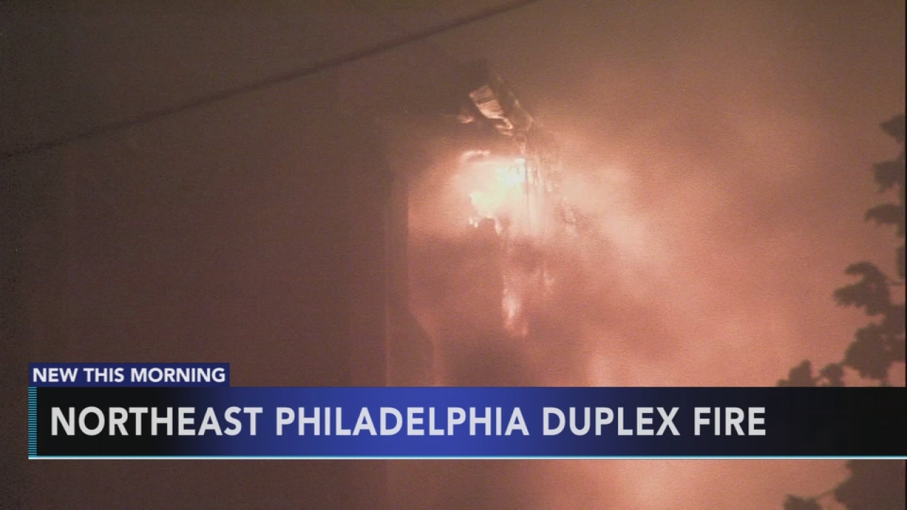 Fire destroys Northeast Philadelphia duplex