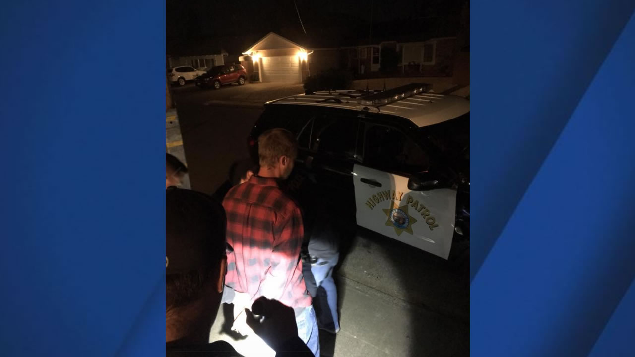 California Highway Patrol, Marin have made an arrest after a pickup truck appeared to drive into a group of four cyclists this morning in unincorporated Marin County and all four cyclists went to hospitals. 