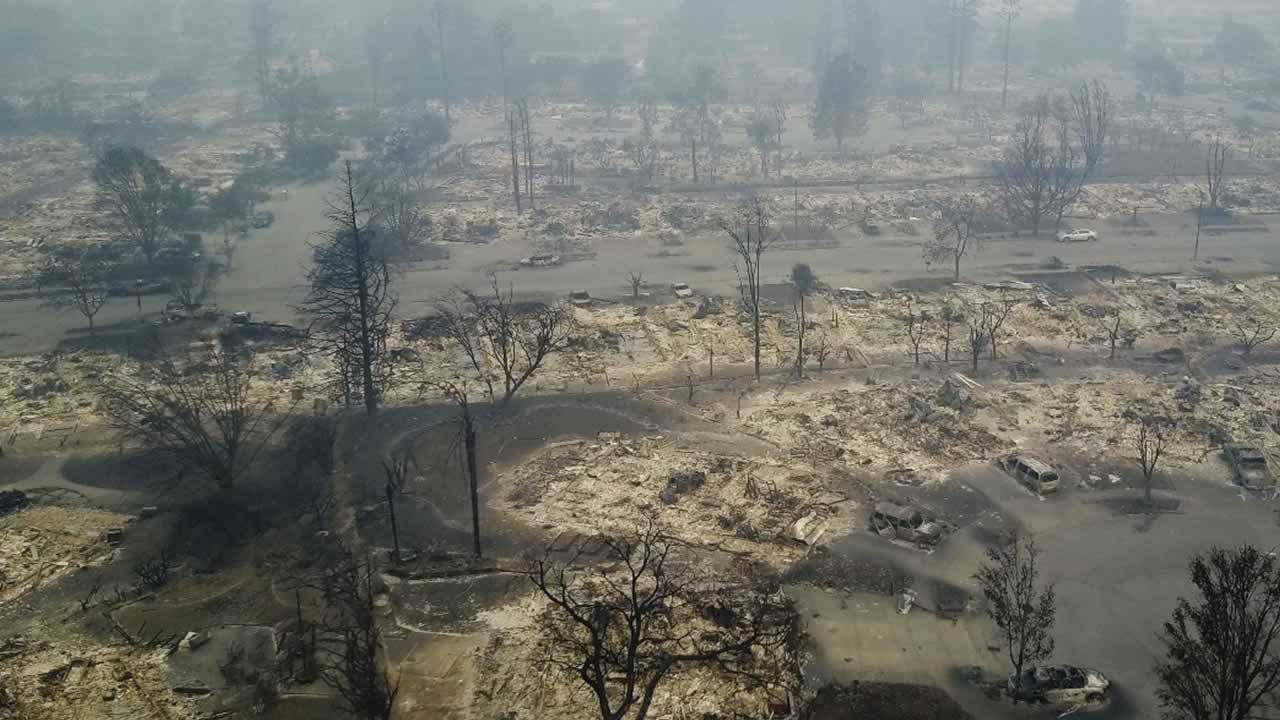 Fire evacuation orders continue in North Bay, 17 confirmed deaths - ABC7  San Francisco