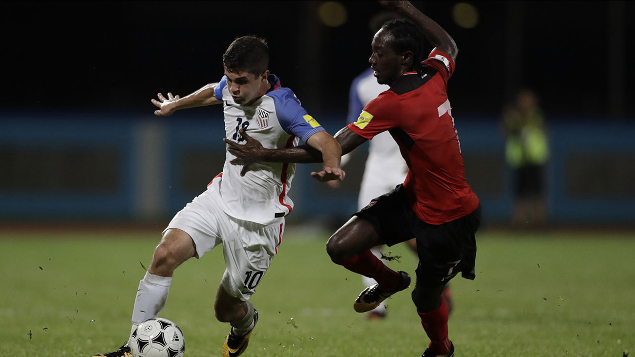 U.S. men's soccer fails to qualify for World Cup for 1st time since