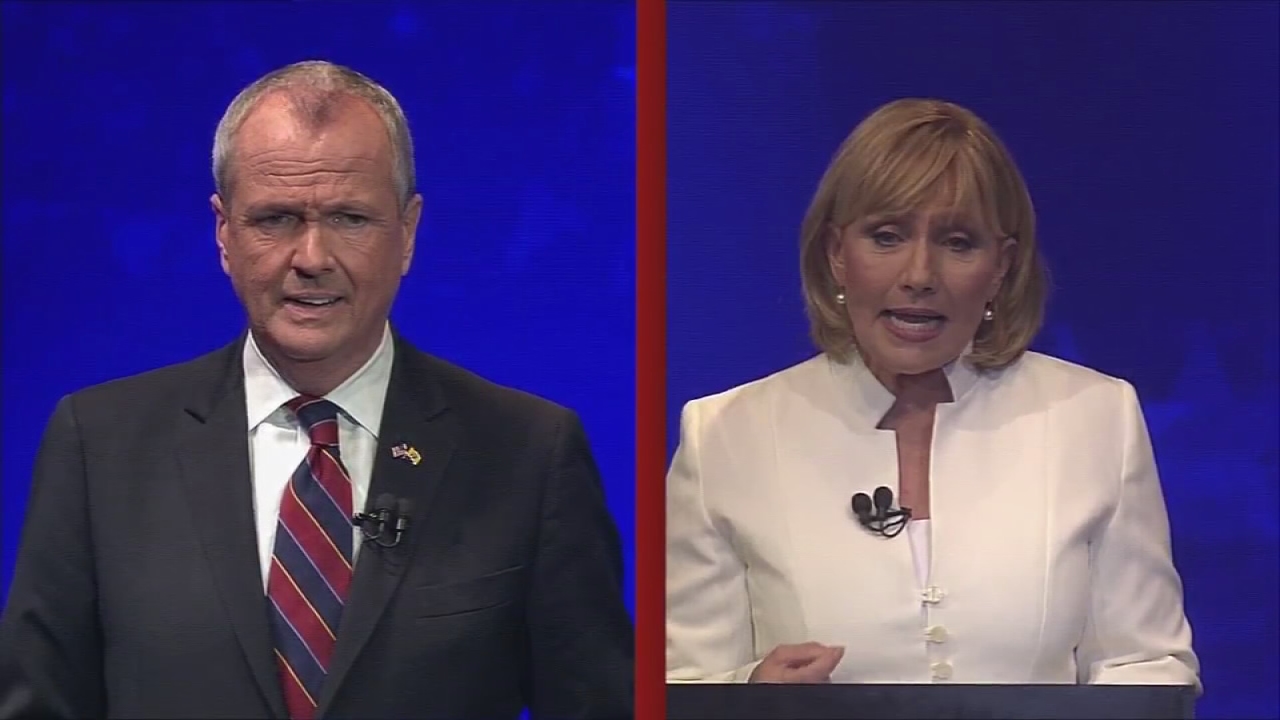 NJ gubernatorial candidates face off in fiery debate