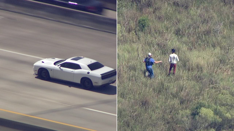 Houston Police Chase Wanted Murder Suspect Takes Off After Chase Ends In Crash On Hardy Toll Road Abc13 Houston