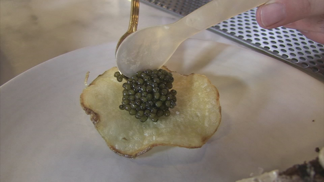 Caviar Bar at Heritage Restaurant in Humboldt Park