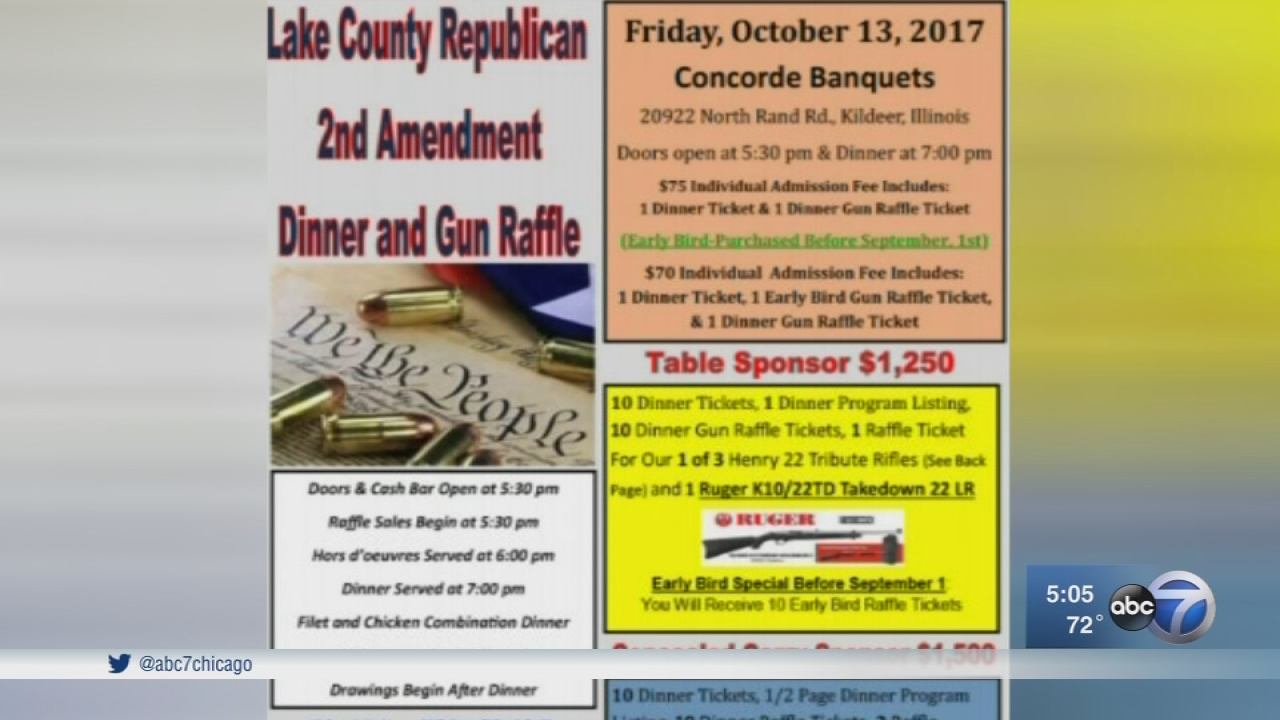 Lake County Republicans raffle off guns at fundraiser