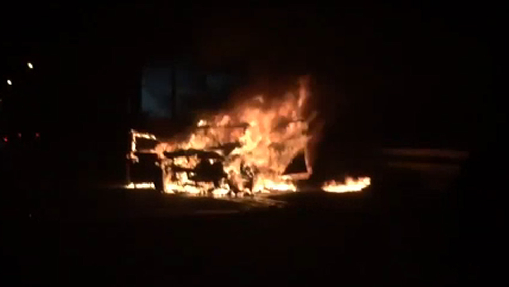 Twitter post shows deadly Gowanus car fire