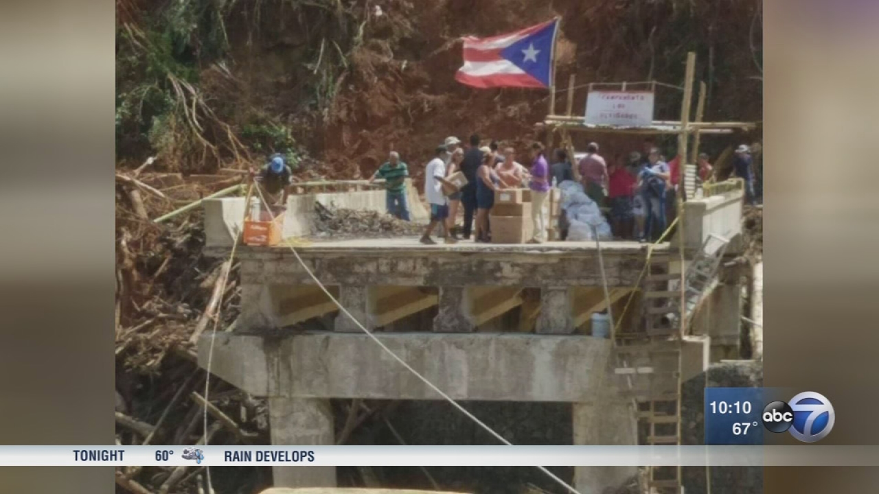 Exclusive look at Army relief operations in Puerto Rico