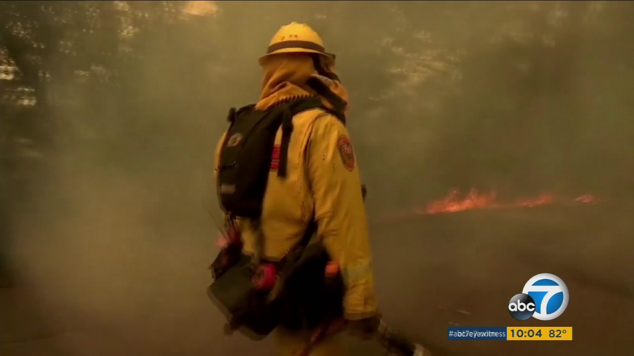 NorCal firefighters say they're gaining the upper hand