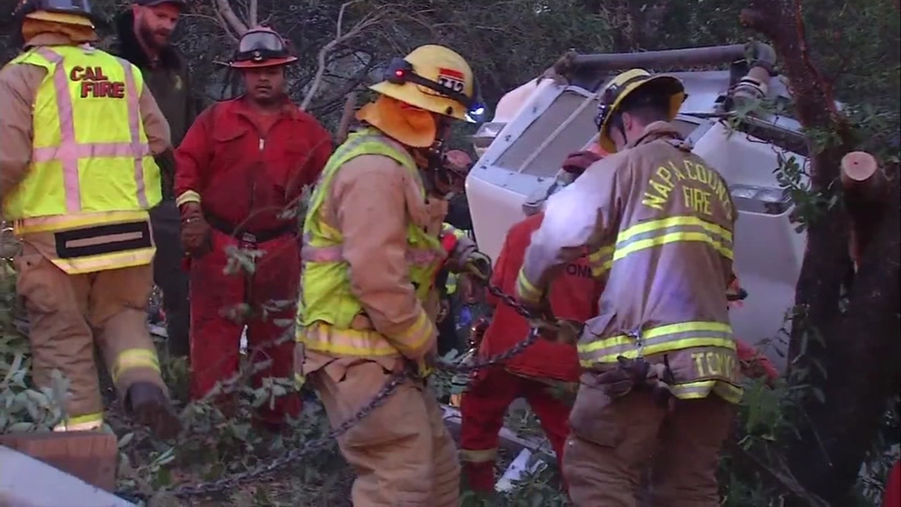 Firefighter dies battling blaze threatening Napa's Robert Mondavi Winery