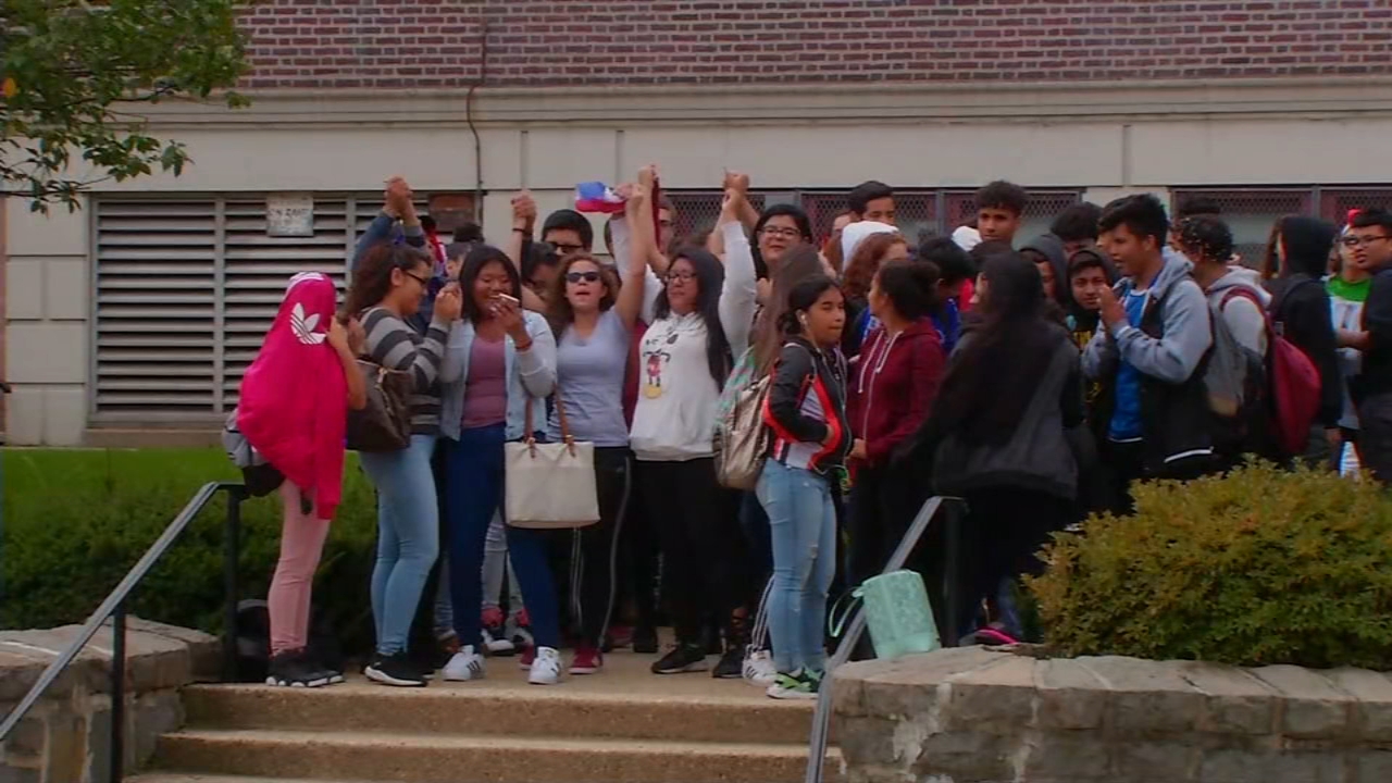 New Jersey students walk out after teacher tells Spanish-speaking student to 'speak American'