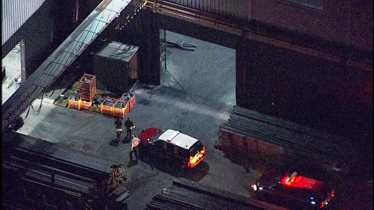 SkyEye shows rescue of person inside warehouse
