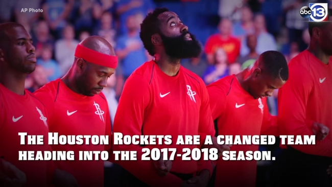 Rockets rally to defeat defending champs Warriors to start 2017-18 ...