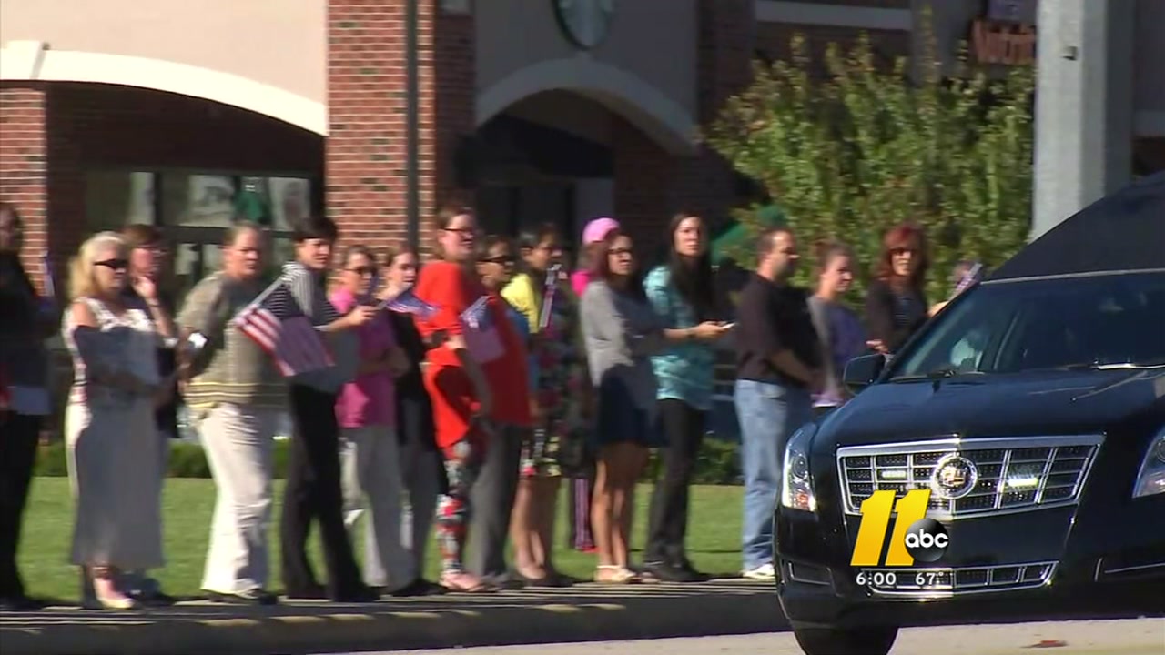 Fallen soldier memorialized in Fayetteville