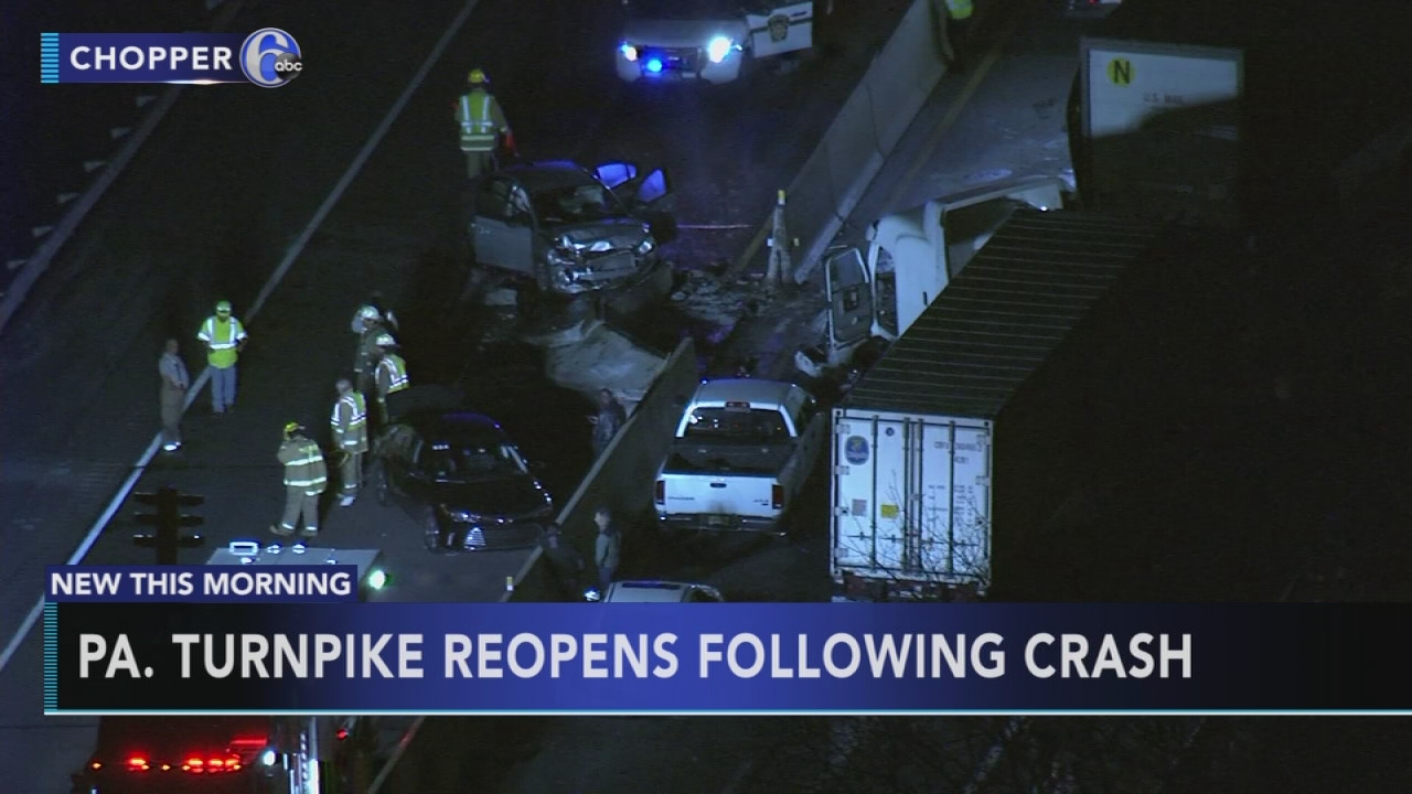 Pa. Turnpike reopens