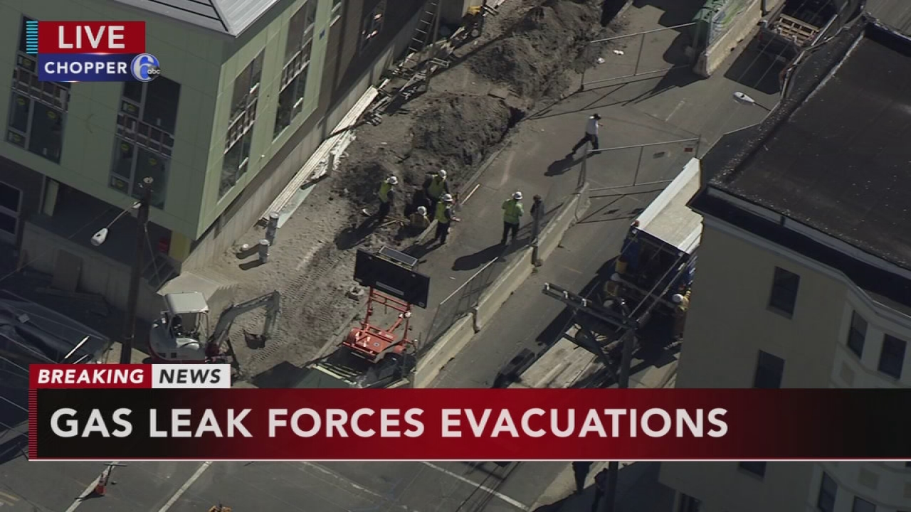 Gas leak in Atlantic City