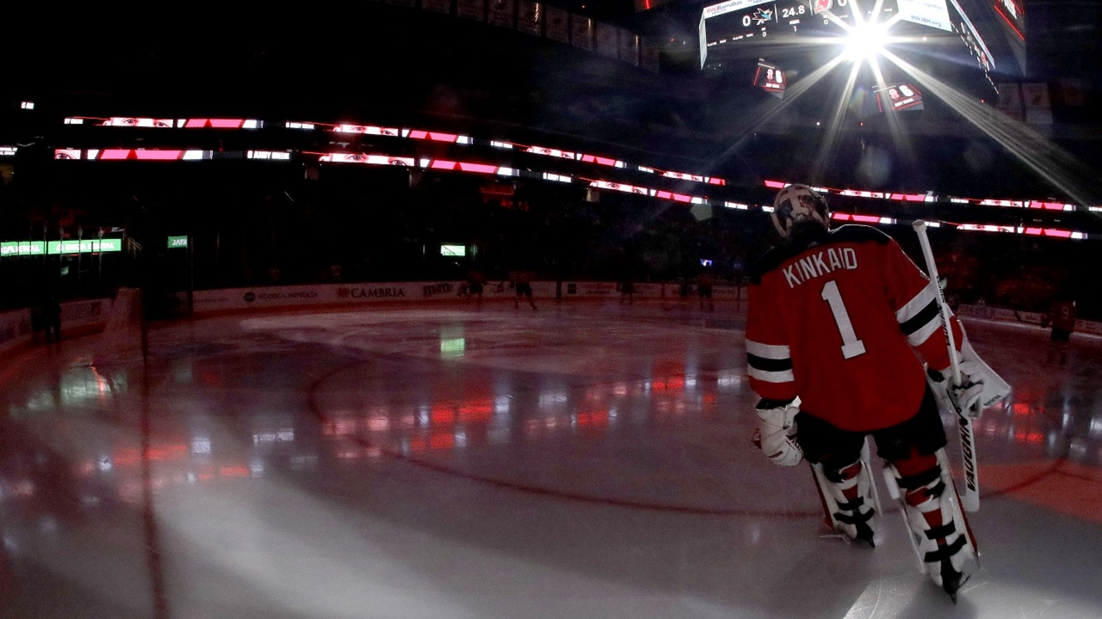 New Jersey Devils fans help young anthem singer who the words